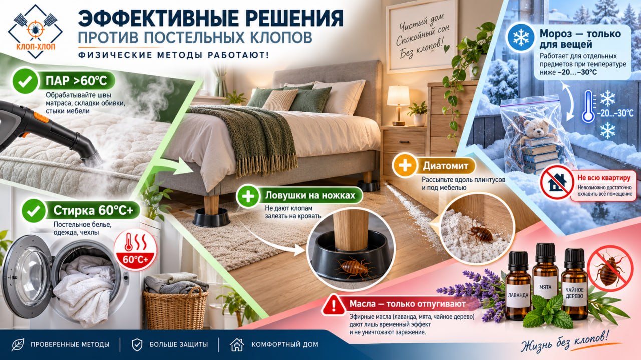 что реально работает от клопов